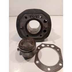 Left cylinder and piston BMW R45.