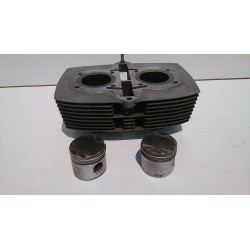 Cylinder and pistons Laverda 350