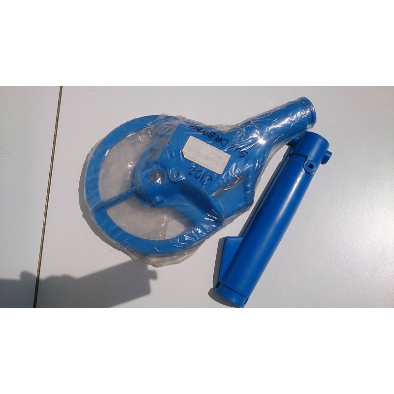 Front fork protective covers Suzuki DR 50 BIG - BLUE