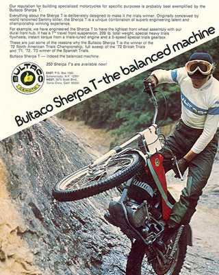 Bultaco Sherpa 350 T Propaganda