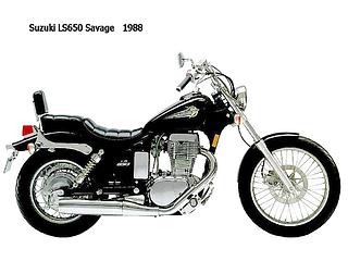 Suzuki LS 650 Savage 1988